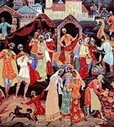 Холуйская миниатюра («Праздник в старом Холуе»)