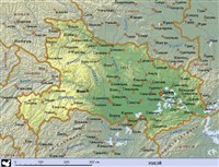 Хубэй (географическая карта)