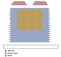 Цдл. Схема зала 1