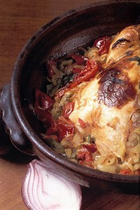 Цыпленок с овощами