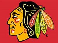 ЧИКАГО БЛЭКХОУКС (эмблема)