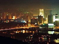 Чанша (ночная панорама)