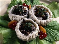 Чашечки из тертого картофеля