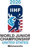 Чемпионат мира по хоккею с шайбой среди молодежных команд 2026 года (логотип)