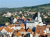 Чески-Крумлов (панорама городка)