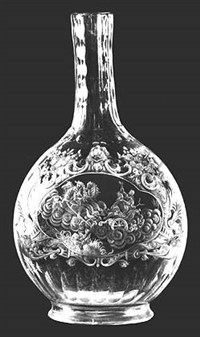 Чешское стекло (графин)