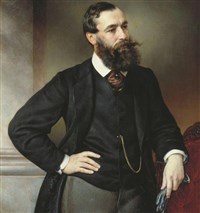 Чичерин Борис Николаевич (портрет работы В.О. Шервуда)