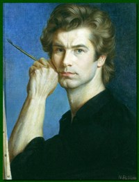 ШИЛОВ Александр Максович (автопортрет, 1974 год)