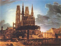 ШИНКЕЛЬ Карл Фридрих (Готический собор на берегу)