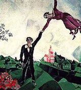 Шагал Марк (Влюбленные. Прогулка)