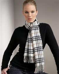 Шарф (клетчатый)