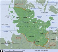 Шлезвиг-Гольштейн (географическая карта)