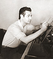 Шнитке Альфред Гарриевич (за работой)