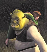 Шрек (на лесной тропе)