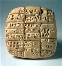 Шумерский язык (табличка из библиотеки Ашшурбанипала)