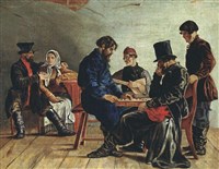 Щедровский Игнатий Степанович (Игра в шашки)