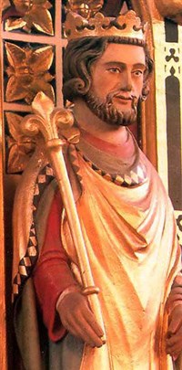 Эдуард II Плантагенет (скульптурный портрет)