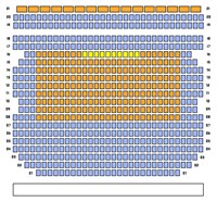 Электрон (Зеленоград). Схема зала 1