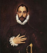 Эль греко («Портрет кавалера с рукой на груди»)