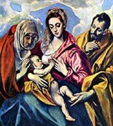 Эль греко (Святое семейство)