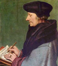 Эразм Роттердамский (портрет работы Хольбейна)
