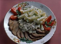 Язык с изюмом