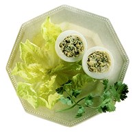 Яйца фаршированные по-тайски