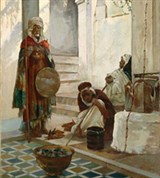 Якоби Валерий Иванович (У входа в мечеть)