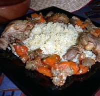 Ясса куриная с овощами и кус-кус