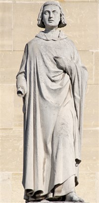 АБЕЛЯР Пьер (статуя работы Жюля Кавелье)