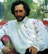АНДРЕЕВ Леонид Николаевич (портрет работы И.Е. Репина 1904 года)