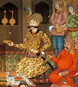 Аббас I Сефевид (Аббас I принимает бухарского хана Надир Мухаммеда)