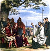 Августин Кентерберийский (Августин проповедует перед королем Этельбертом)