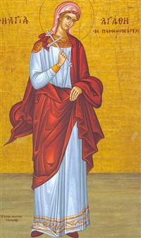 Агафия Панормская (икона)