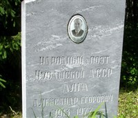Алга Александр Егорович (надгробный камень)