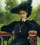 Андреева Мария Федоровна (портрет работы И.Е. Репина)