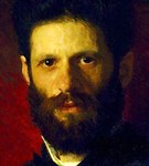 Антокольский Марк Матвеевич (портрет работы И.Н. Крамского)