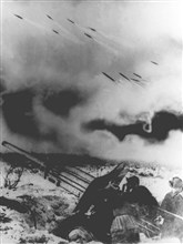 Артиллерийская подготовка контрнаступления под Сталинградом 19 ноября 1942 года [Сталинградская битва]