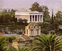Афины (античный храм и византийская церковь)