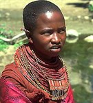 Африка (Кения. Женщины племени масаи)