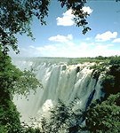 Африка (водопад Виктория. Зимбабве)