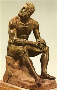 БОКСЕР (бронзовая статуя) [спорт]