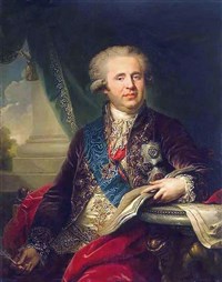 Безбородко Александр Андреевич (портрет работы Лампи)