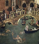 Беллини Джентиле (Чудо с крестом у моста Сан-Лоренцо)