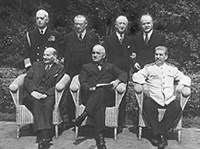 Берлинская конференция (Эттли, Трумэн, Сталин)