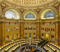 Библиотека Конгресса США (читальный зал)