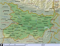Бихар (географическая карта)