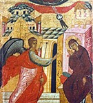 Благовещение (икона из Покровского монастыря)