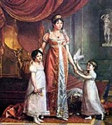 Бонапарт Жюли (портрет с дочерьми)