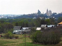 Боровск (вид от села Роща)